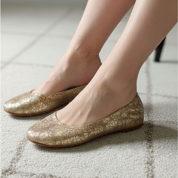 Frye leather "carson" ballet flats 6.5 - Picture 1 of 13